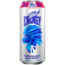 Mountain Dew Energy Pomegranate Blue Burst 473ml