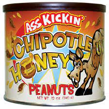 Ass Kickin’ Peanuts - Chipotle & Honey 340g