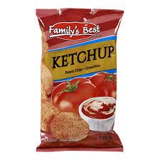 Family’s Best Ketchup Chips 130g