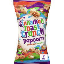 Cinnamon Toast Crunch Popcorn With Cinnadust Glaze