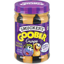 Smucker Goober - Grape Jelly & Peanut Butter Stripes