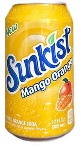 Sunkist Mango Orange 355ml
