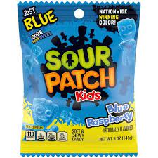 Sour Patch Kids Just Blue Raspberry 102g