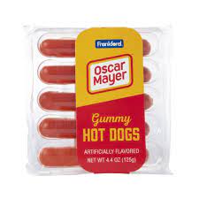 Frankford Oscar Mayer Gummy Hot Dogs