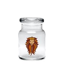 420 Science Pop Top Jar Small - Lion