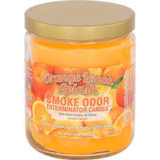 Smoke Odor 13oz Candle - Orange Lemon Splash