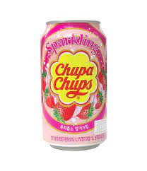 Chupa Chups Sparkling Strawberry Cream 345ml