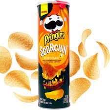 Pringles Scorchin’ Cheddar Cheese 158g