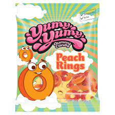 Yumy Yumy - Peach Rings 4.5oz