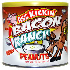 Ass Kickin’ Peanuts - Bacon Ranch 340g (bb 01/05/23)