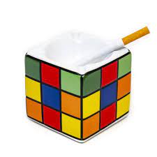Rubik's Cube Ash Tray