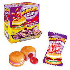UK Fini Burger Bubblegum