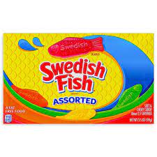 Swedish Fish - Assorted 3.5oz (Theater Box)