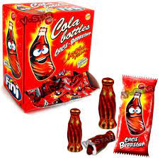 UK Fini Cola Bottle Liquid Filled Bubblegum