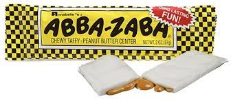 Abba-Zaba Chewy Taffy - Peanut Butter Center