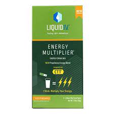 Liquid I.V. Hydration Multiplier Electrolyte Powder Packet Drink Mix, Yuzu Pineapple, 6 Ct
