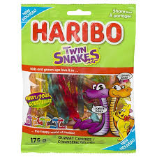 Haribo - Twin Snakes 5oz