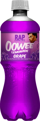 Rap Snacks Lil Baby Oowee Lemonade Grape 600ML