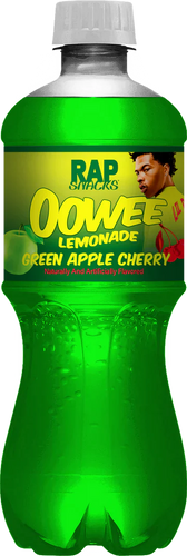 Rap Snacks Lil Baby Oowee Lemonade Green Apple Cherry 600ML
