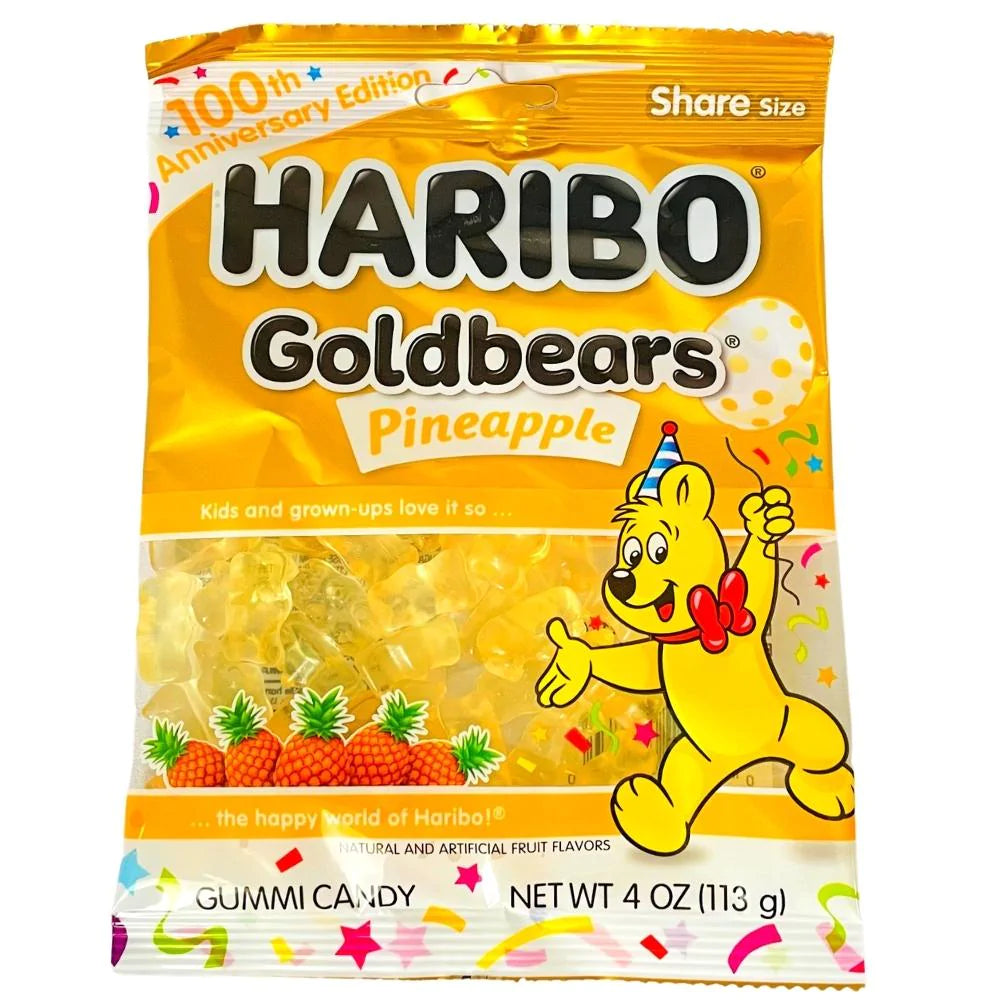 Haribo - Pineapple 4oz