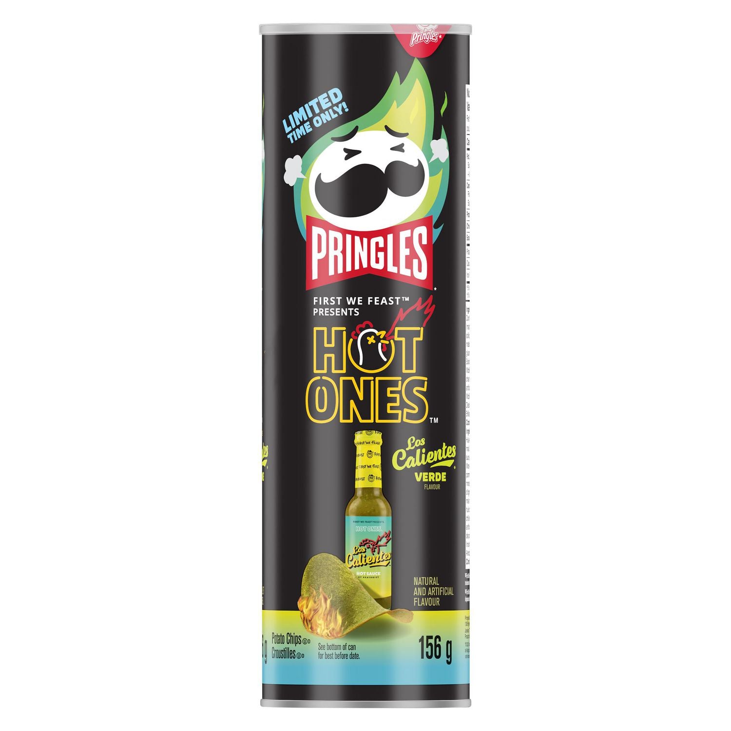 Pringles - Hot Ones Salsa Verde