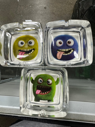 Fuzzy Monster Ash Trays