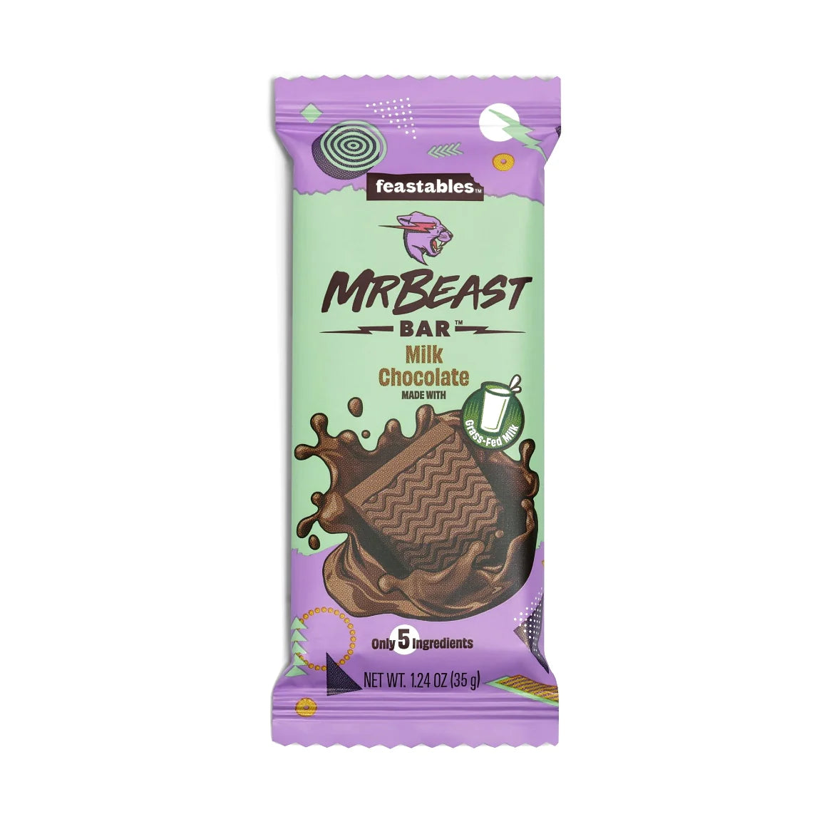 Feastables Mr Beast Bar Milk Chocolate 60g