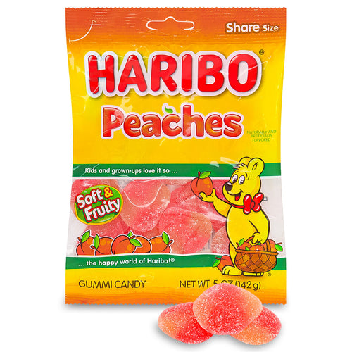 Haribo - Peaches 5oz