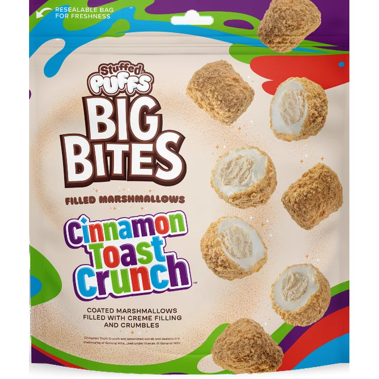Stuffed Puffs Big Bites Cinnamon Toast Crunch 167g