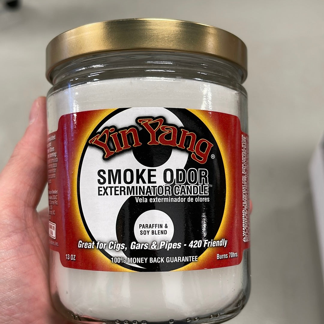 Smoke Odor 13oz Candle - Yin Yang