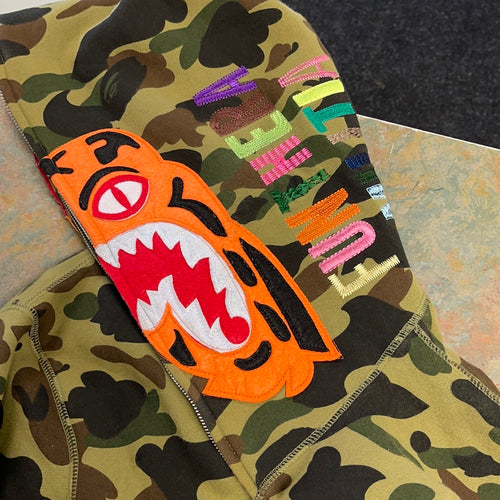 Bape Zip Up Tiger