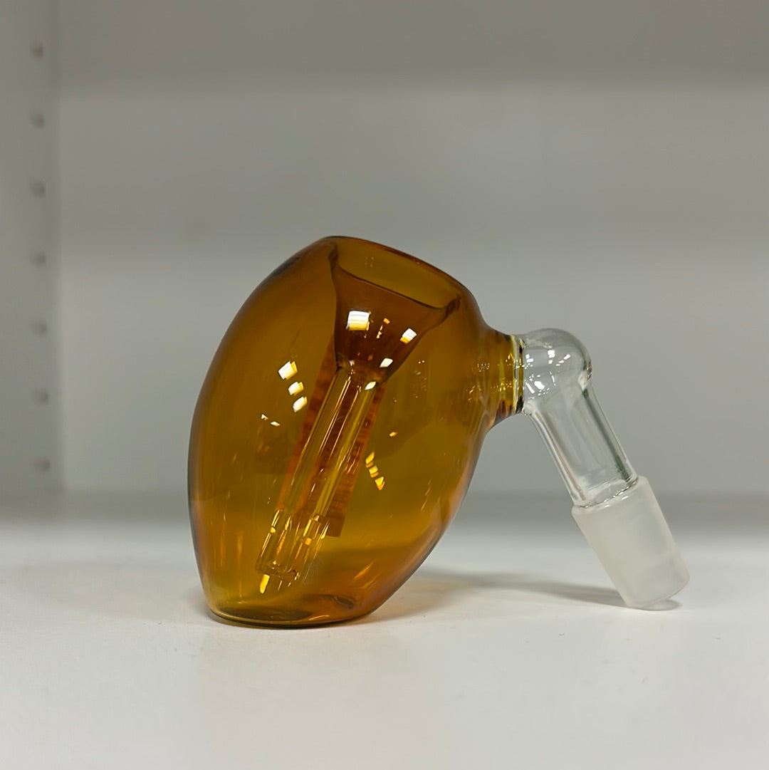 Bubbler Bowl 14mm 45 Amber