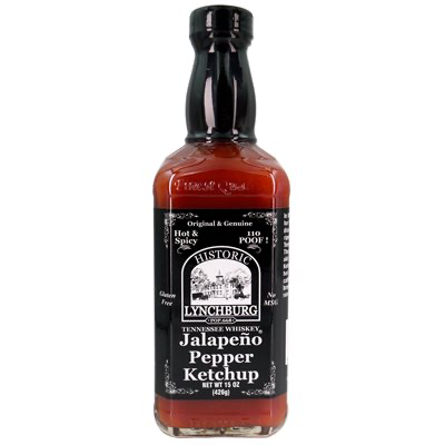 Jalapeño Pepper Ketchup Historic Lynchburg 426g