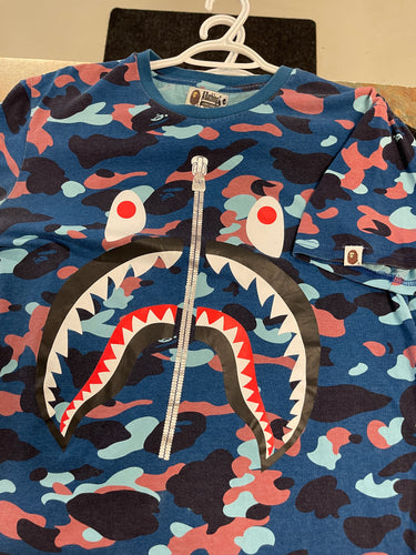 Bape Shark Camo Tee
