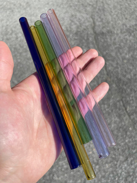 LeGlassDude - Glass Drinking Straws