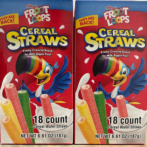 Froot Loops - Cereal Straws (18counts)