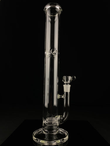 Clear 3 Stem Straight Tube