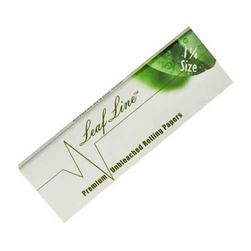 Leaf Line Premium Unbleached 1 1/4 Rolling Paper