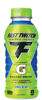 Fast Twitch Energy Drink Cool Blue 12 oz