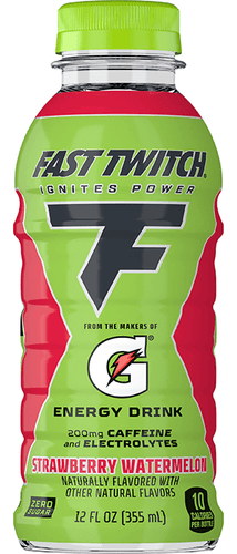 Fast Twitch Energy Drink Strawberry Watermelon 12 oz