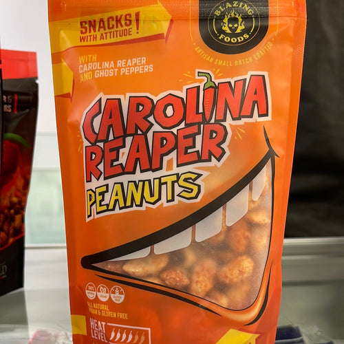 Blazing Foods Peanuts - Carolina Reaper Medium 170g