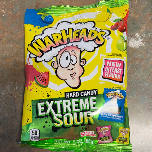 Warheads Hard Candy 2oz