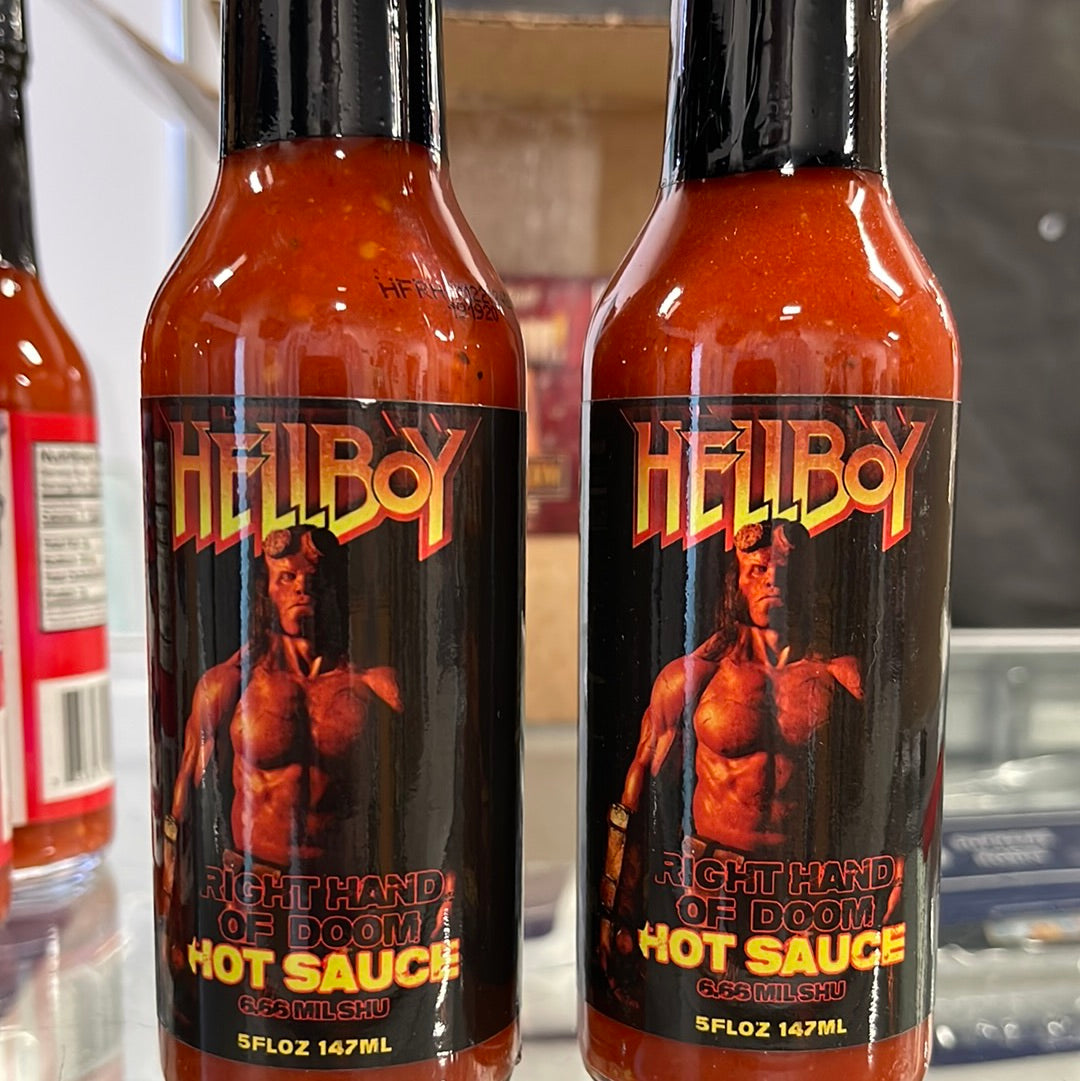 Hellboy Hot Sauce - Right Hand Of Doom