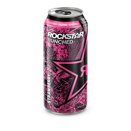 Rockstar Punched - Strawberry 473ml