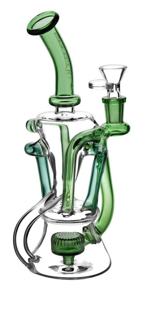 Pulsar 9” 4-Tube Recycler w/ Color Accents
