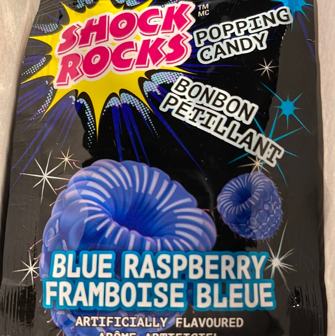 Shock Rocks - Blue Raspberry