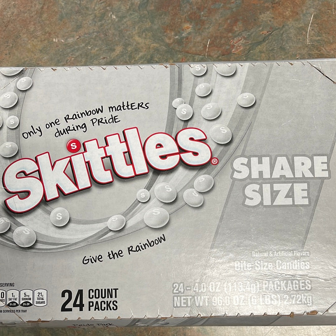 Skittles Grey rainbow