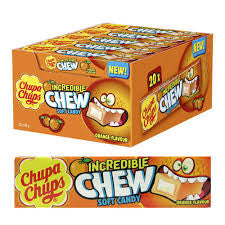 Chupa Chups Incredible Chew Soft Candy - Orange