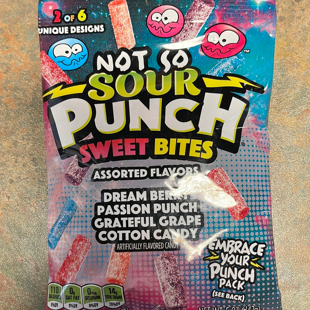 Not so Sour Punch Bites - Sweet Bites 5oz