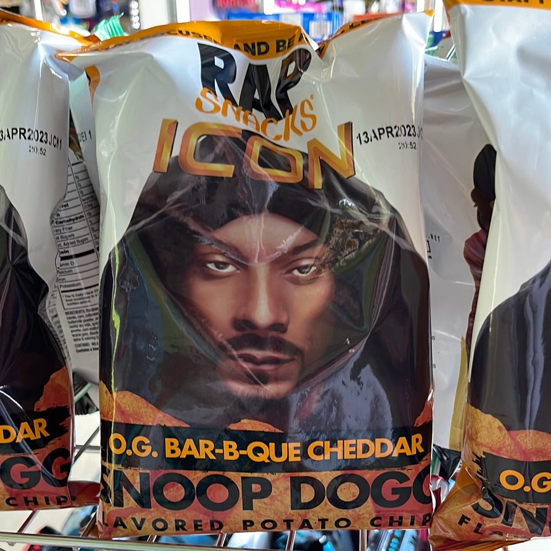 Rap Snacks - Snoop Dogg OG Cheddar 2.5oz